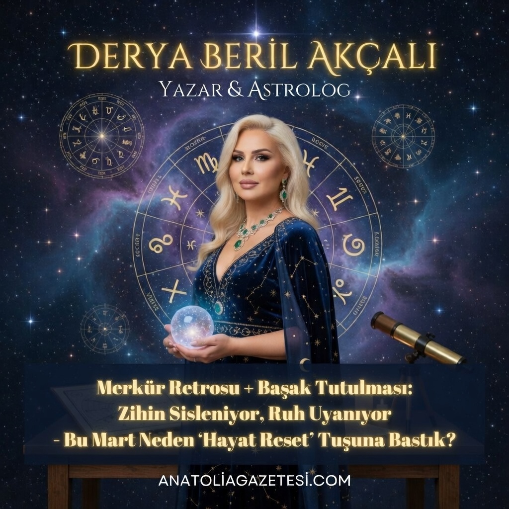Merkür Retrosu + Başak Tutulması: Zihin Sisleniyor, Ruh Uyanıyor – Bu Mart Neden 'Hayat Reset' Tuşuna Bastık?