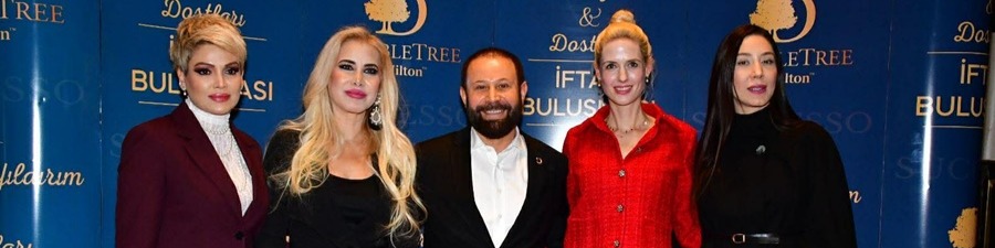 DOSTLAR İFTARDA BULUŞTU