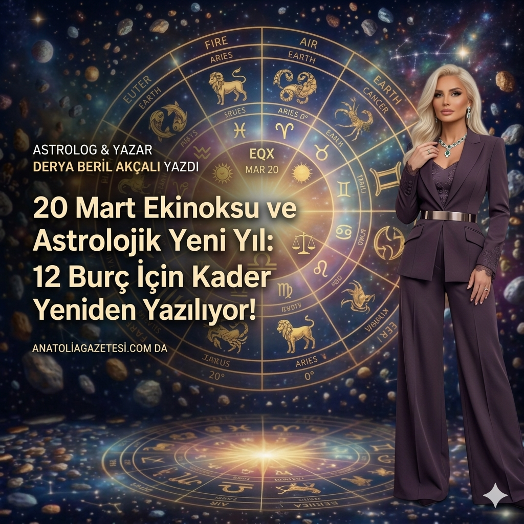 20 Mart Ekinoksu ve Astrolojik Yeni Yıl: 12 Burç İçin Kader Yeniden Yazılıyor!