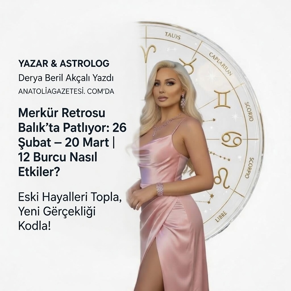 Merkür Retrosu Balık'ta Patlıyor: 26 Şubat – 20 Mart | 12 Burcu Nasıl Etkiler? Eski Hayalleri Topla, Yeni Gerçekliği Kodla! 