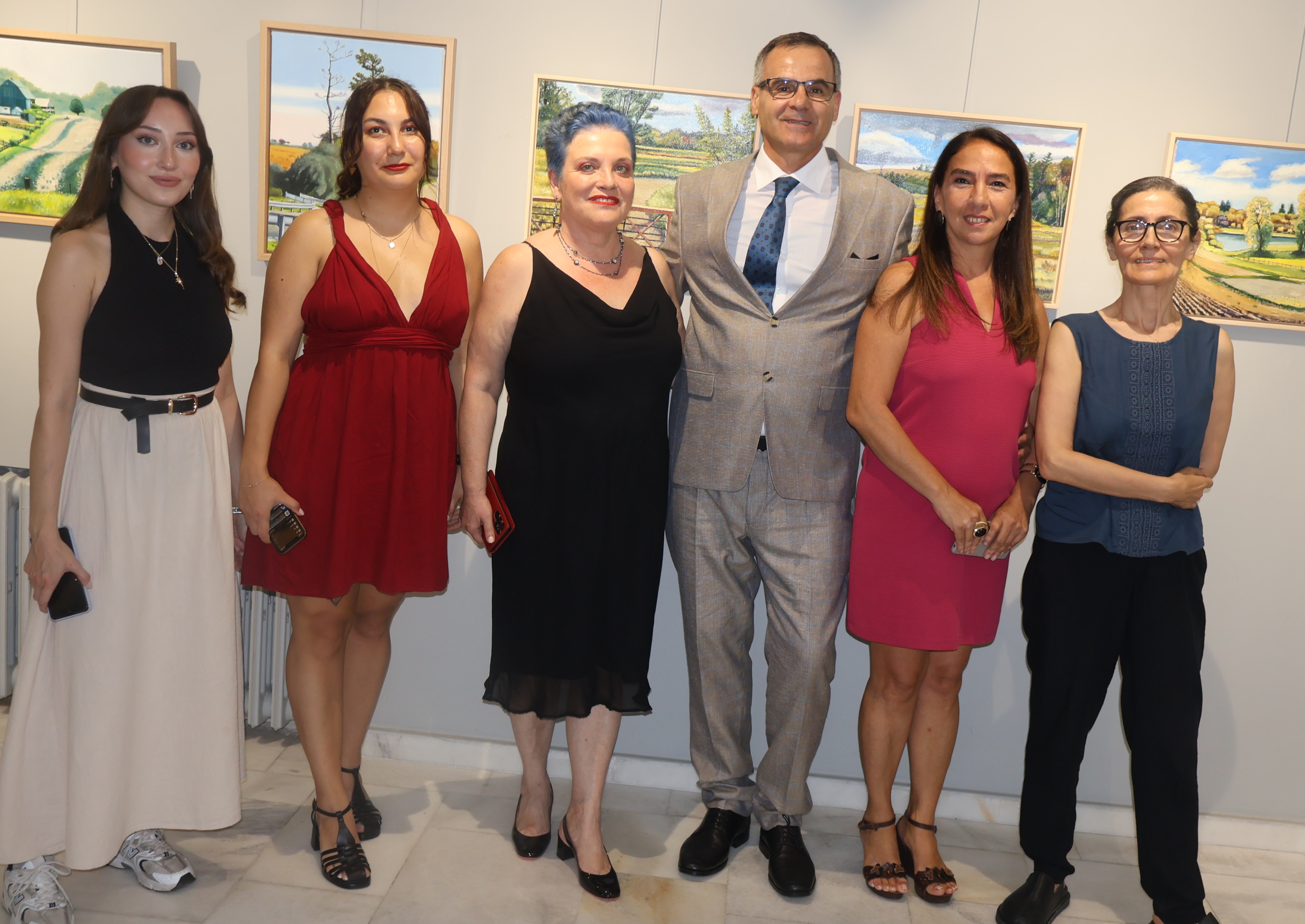 Uluslararası Ressam Vladimir Topal’dan Sezonun İlk Sergisi “Ontario’nun Kırsal Alanları İstanbul’da”