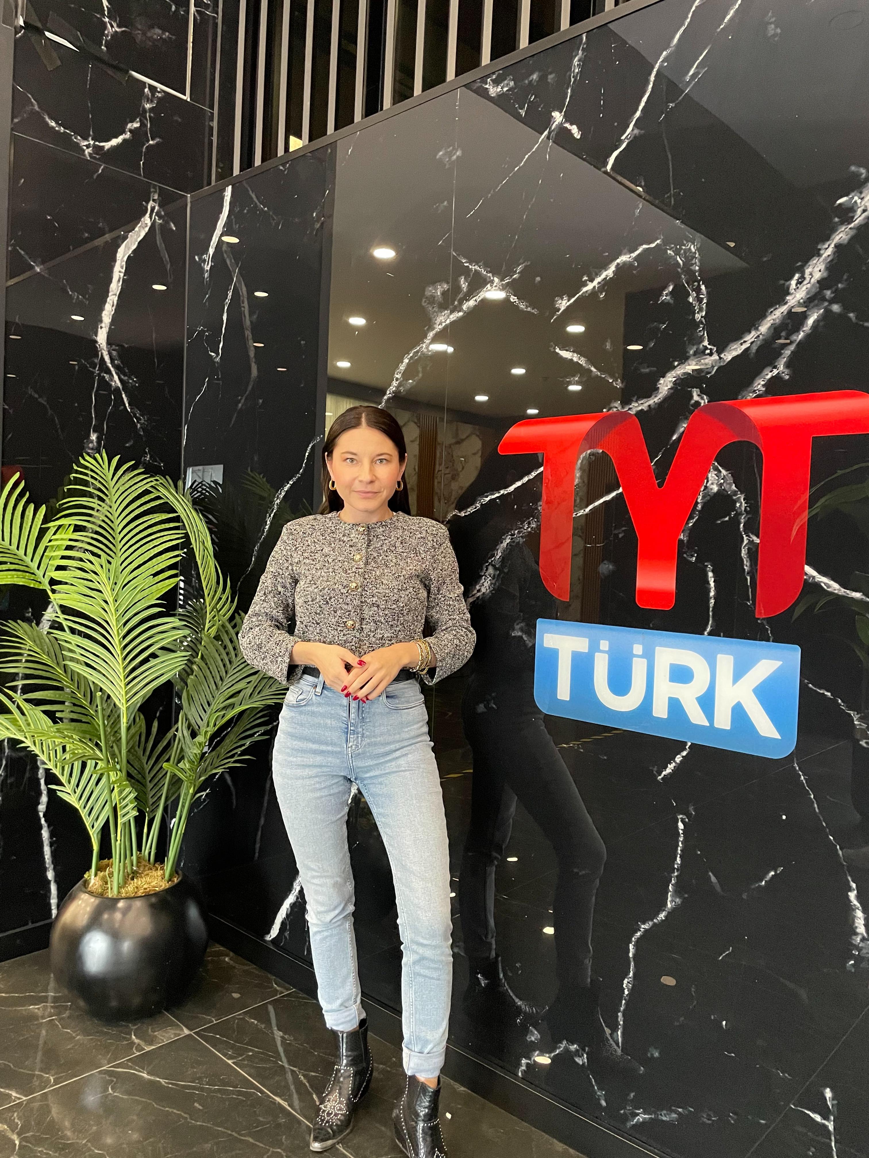 Deneyimli Muhabir Dilara İncebacak, TYT TÜRK Ekranlarında