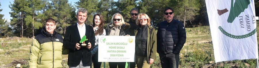 HOMESASALI HATIRA ORMANINDA FİDANLAR TOPRAKLA BULUŞTU